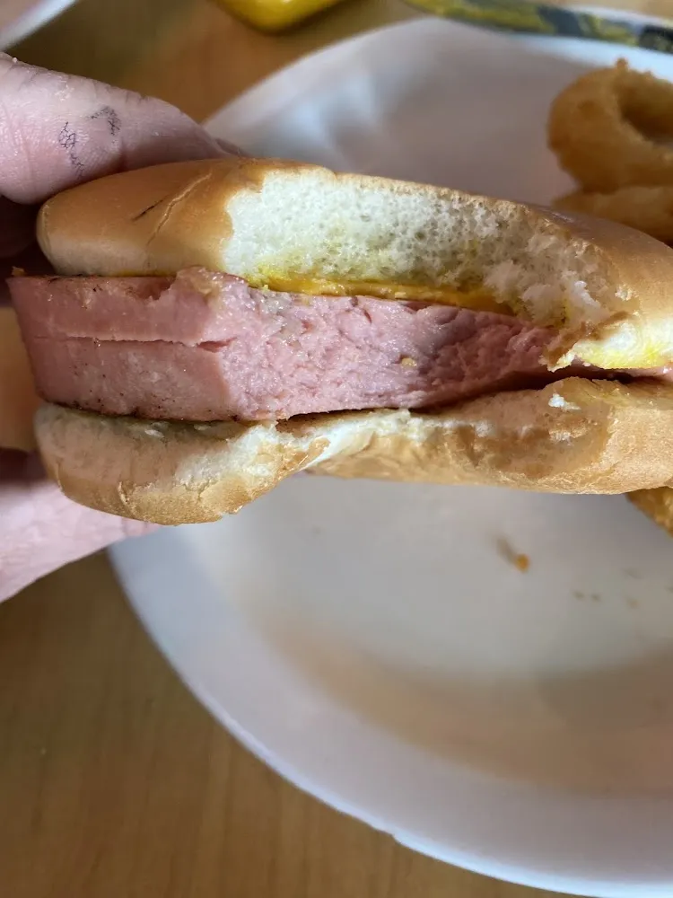 Fried Bologna Sandwich
